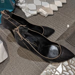 Black heels